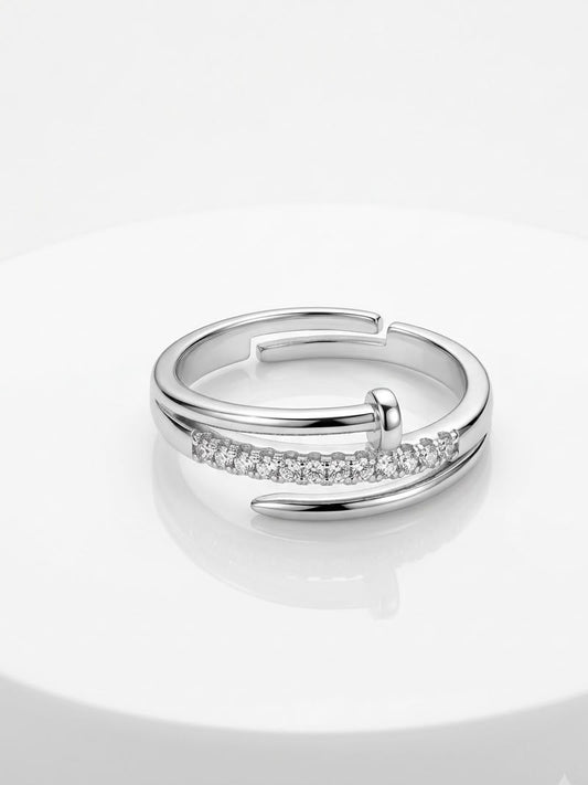 Nailed it! Rhinestone Wrap Ring