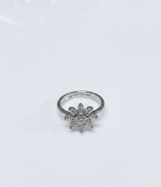 Snow-petal Ring
