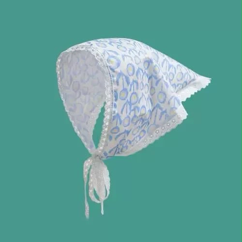 Blue Baby Lacey Bandana