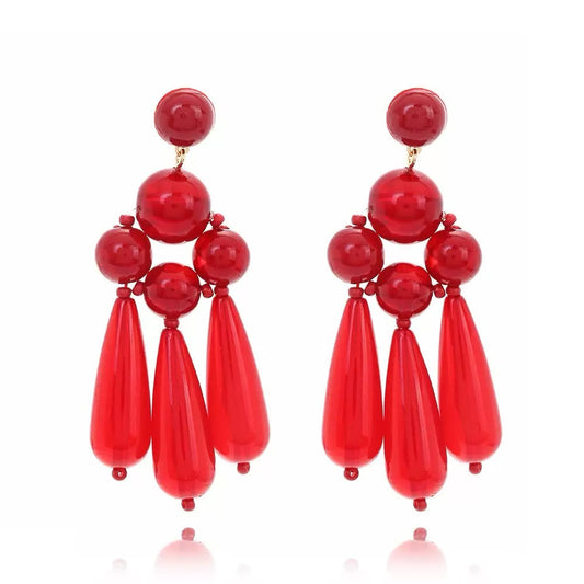 Bohemian Vibrancy Dangling Earrings