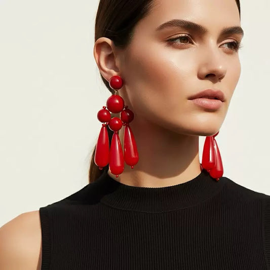 Bohemian Vibrancy Dangling Earrings