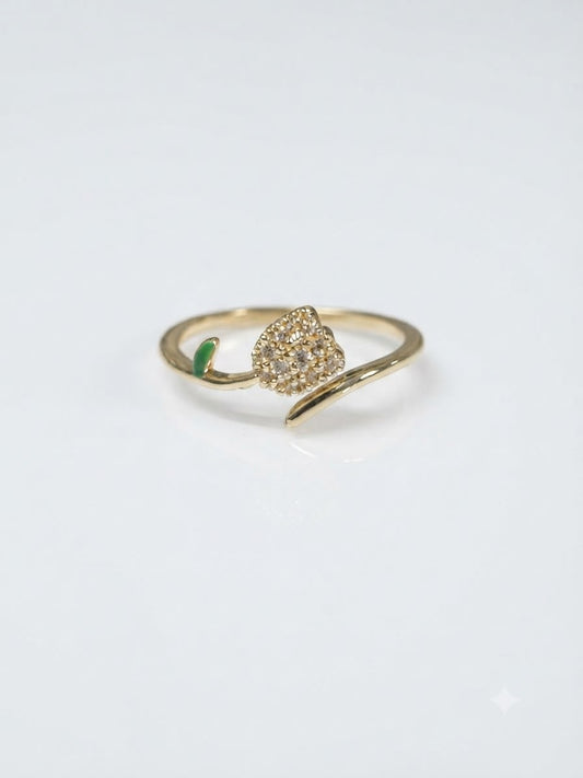 Wrapped In Rose Ring