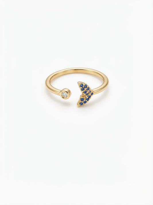Minimal Siren Studded Ring