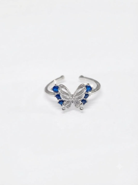 Moonlight Blue Wings Ring
