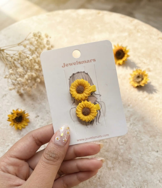 Pretty Sunnies Sunflower Hair Clip