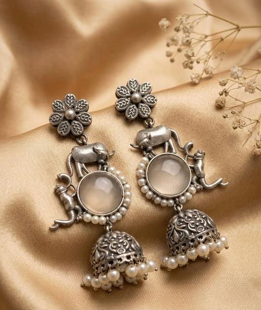 Chand Baliyaa! Jhumka Earrings