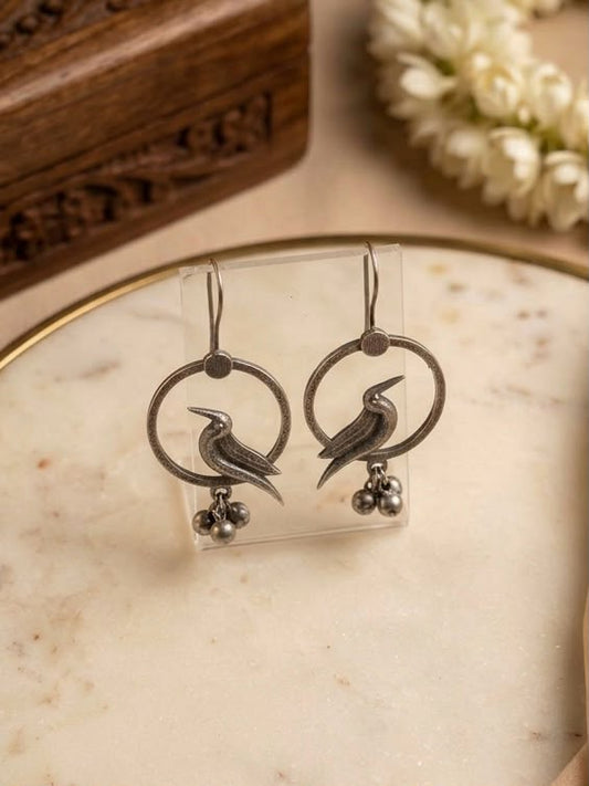 Songbird Hoop Drop Earrings