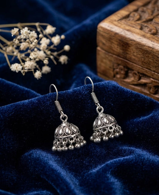 Dainty Petal Mini Jhumkas