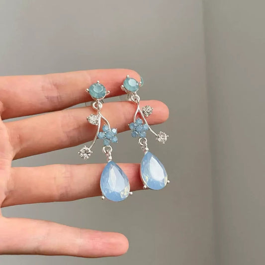 Celestial Frostdrop Earrings
