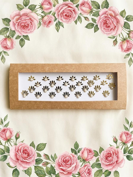 Rooh & Lotus Metallic Bindi Set