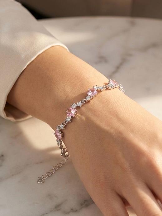 Starlight Sakura Charm Bracelet