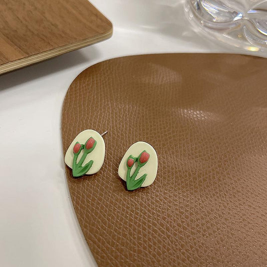 “Flowers“ earrings