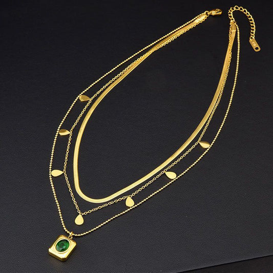 Aurora Layered Love Necklace