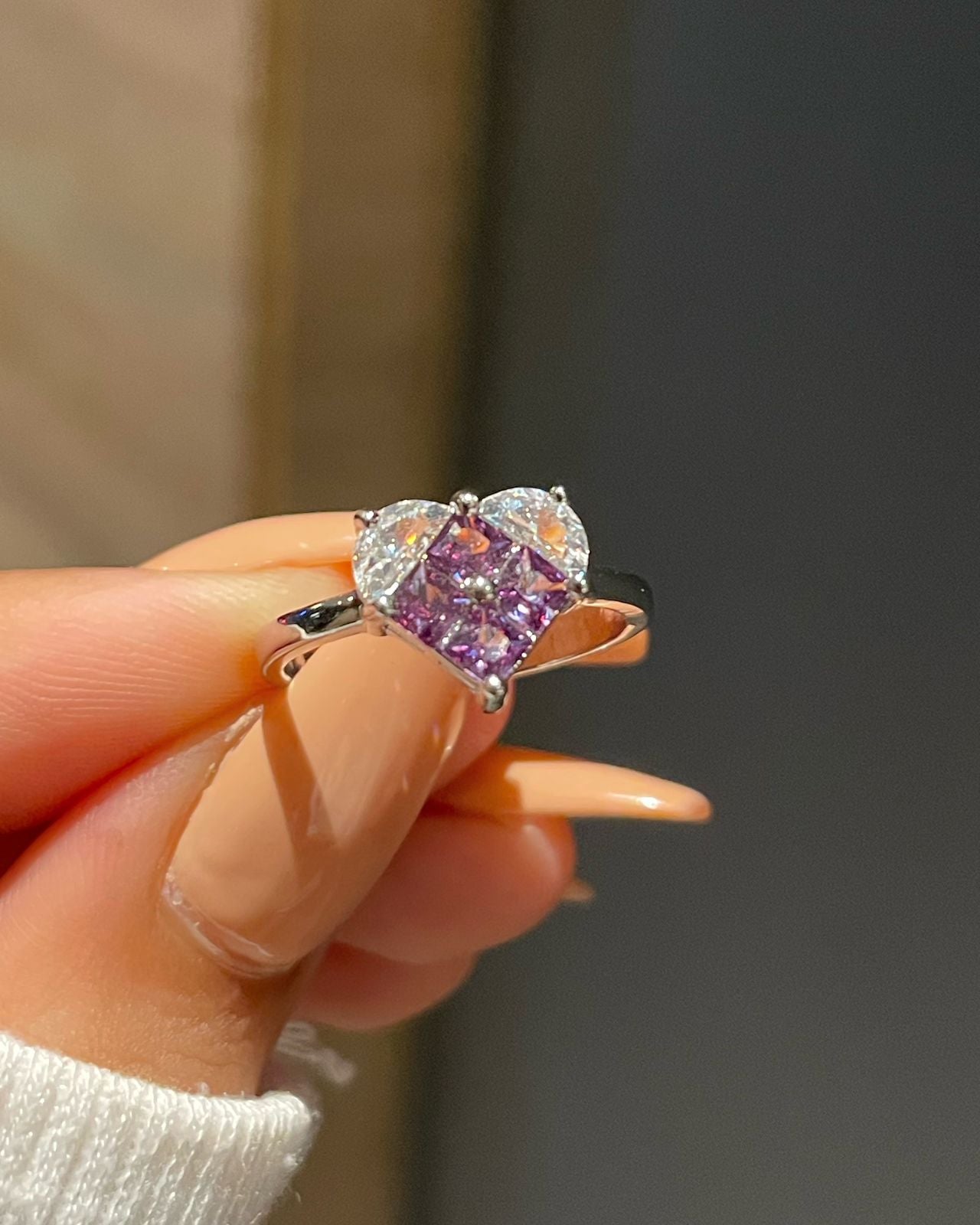 Heart of Love- purple - Main Image