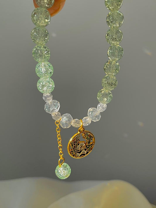 Cute Panda Dreamy Bracelet- green