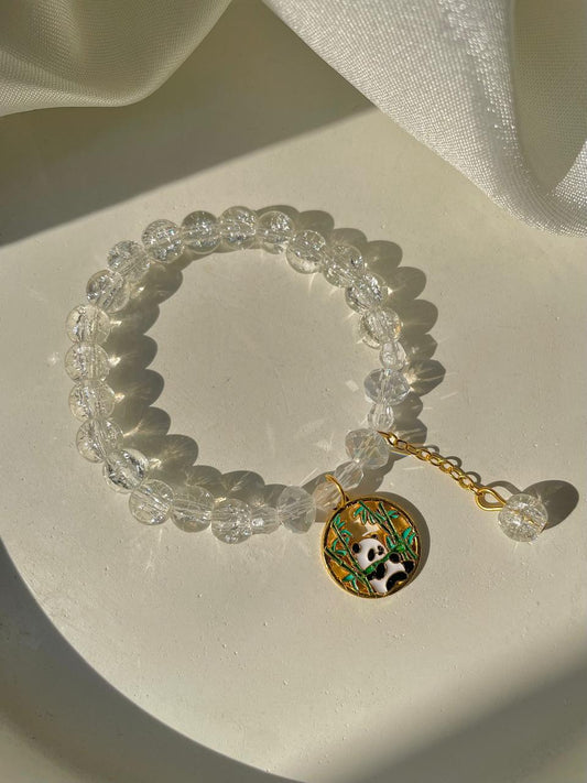 Cute Panda Dreamy Bracelet- white