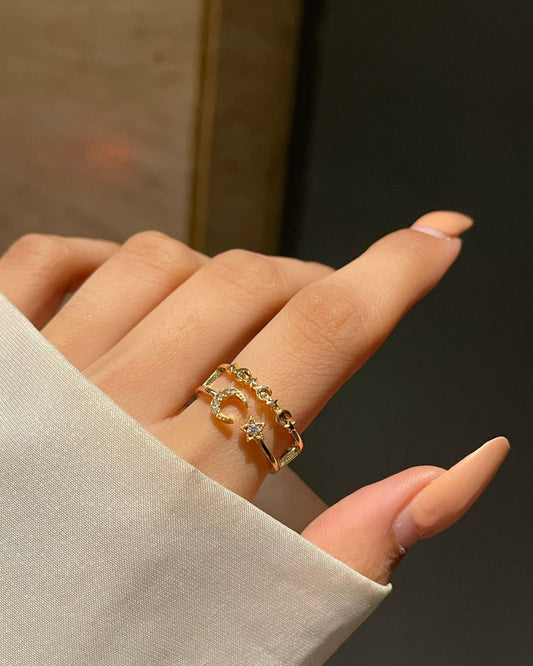 Moon Star Magical Ring
