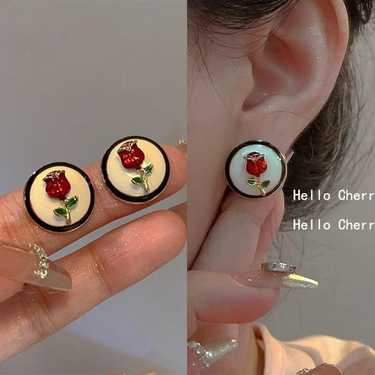 Give me Rose Earrings