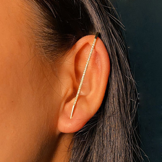 Straight as a Line Earcuff