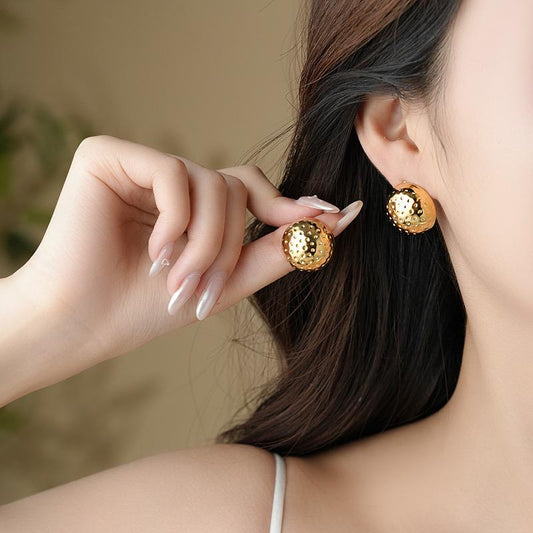 Dome Statement Earrings