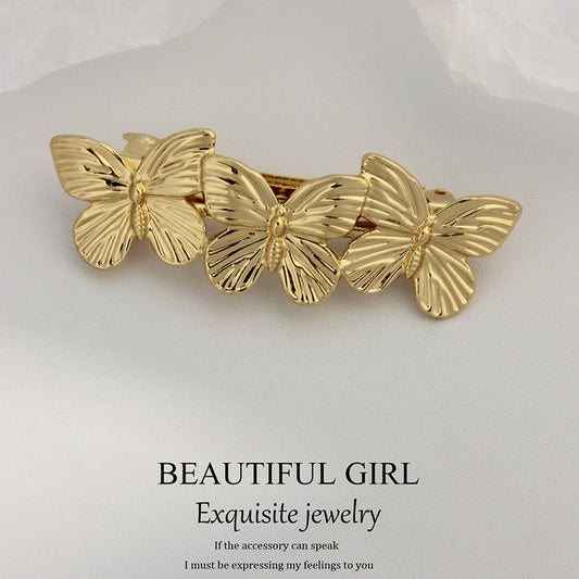 Golden Trio Hair Clip