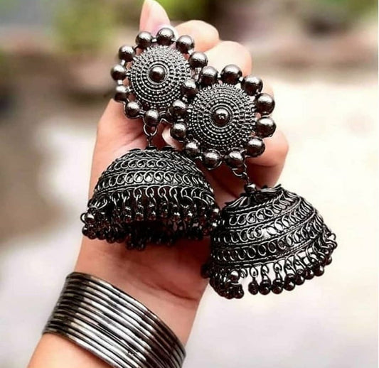 BLACK JHUMKA