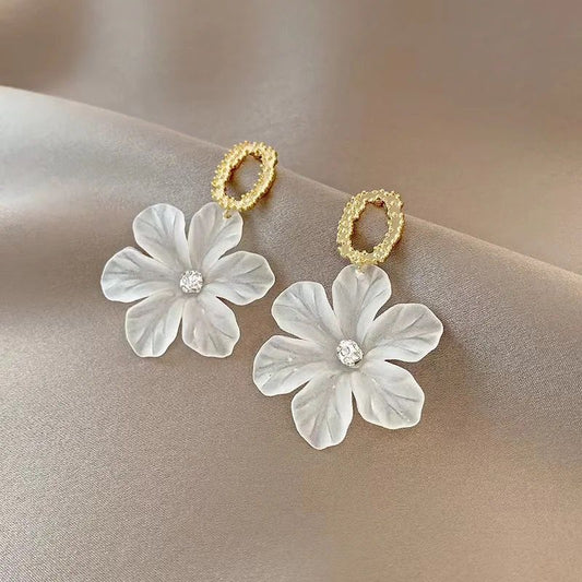 Daisy Flower Earrings