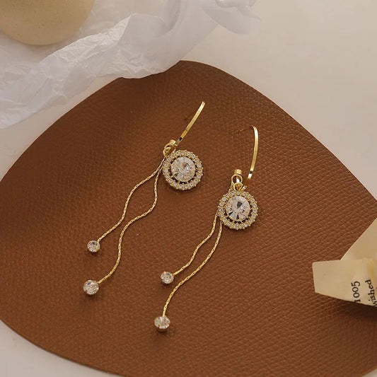 Korean Tassel Drop earrings- can be worn in multiple ways