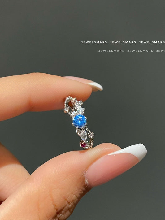 Magical Blue Ring- Dreamy Princess Ring