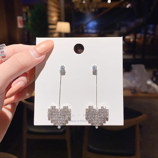 My love - Korean Heart Earrings