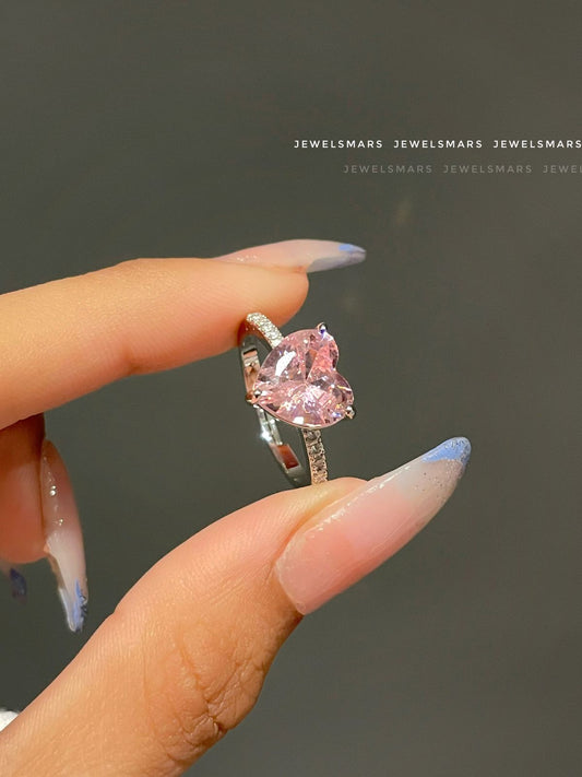 My Whole Heart Ring - Pink