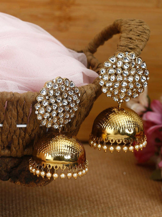 PREMIUM GOLDEN JHUMKA