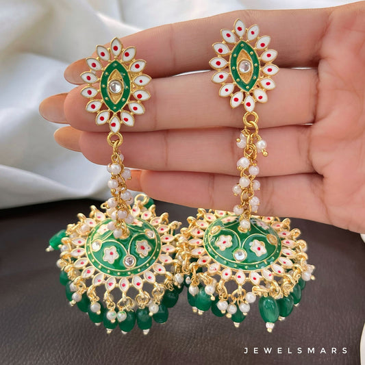 SEHMAT EARRINGS - green