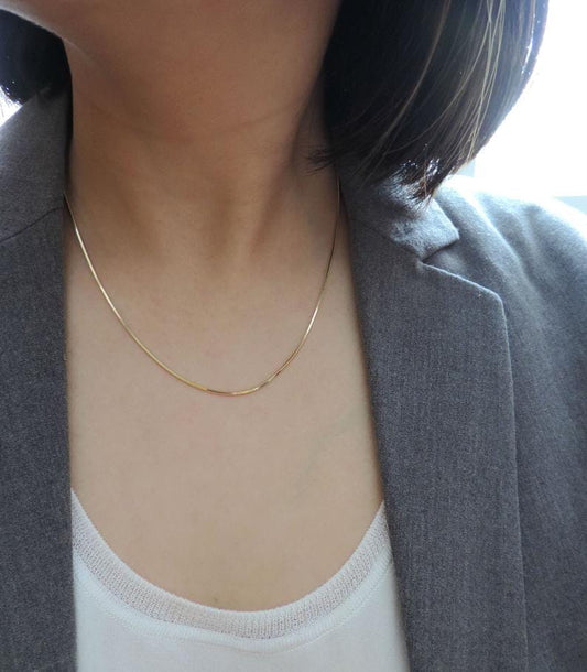 Thin Snake Chain Necklace